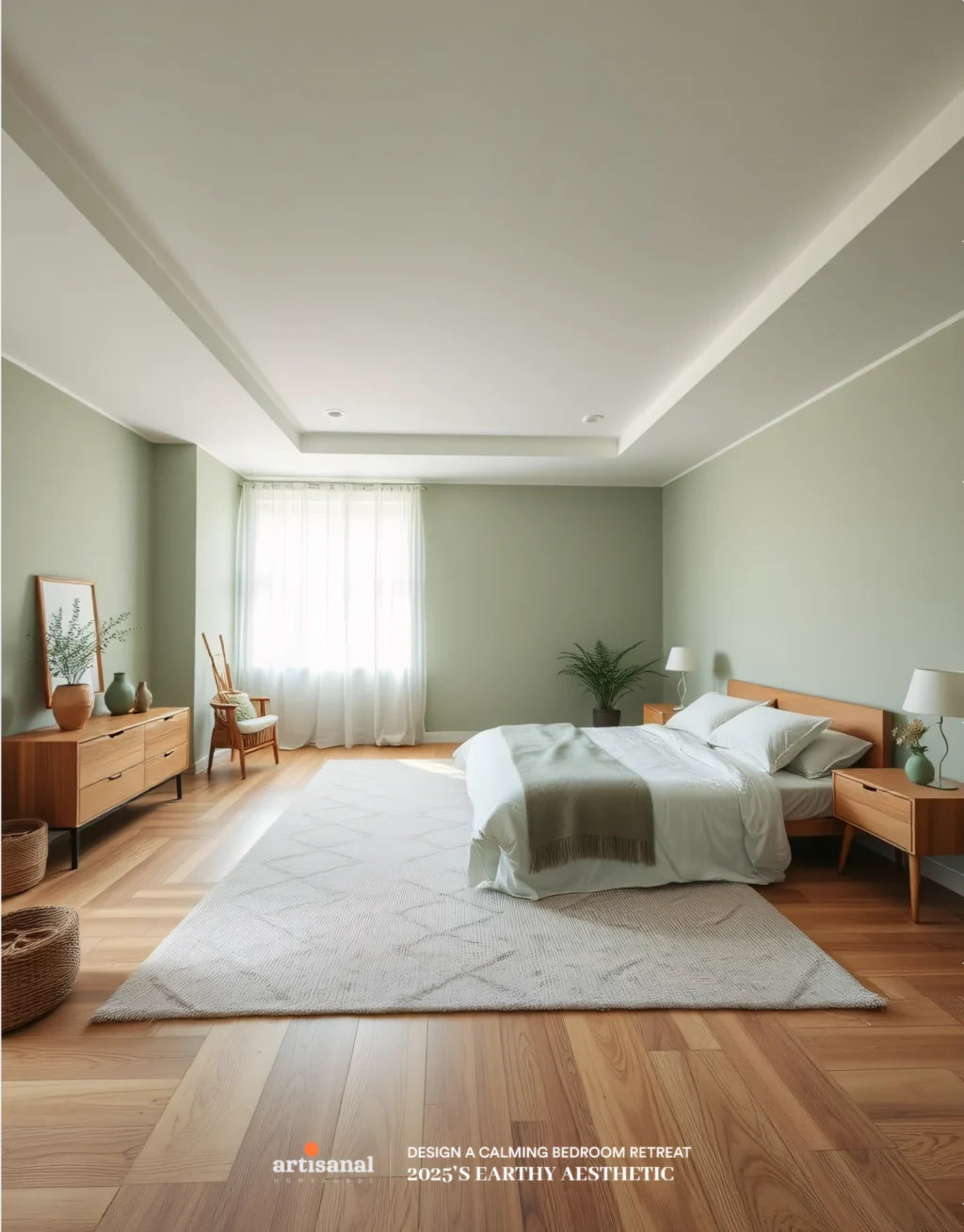 2025’s Earthy Aesthetic: How to Design a Calming Bedroom Retreat