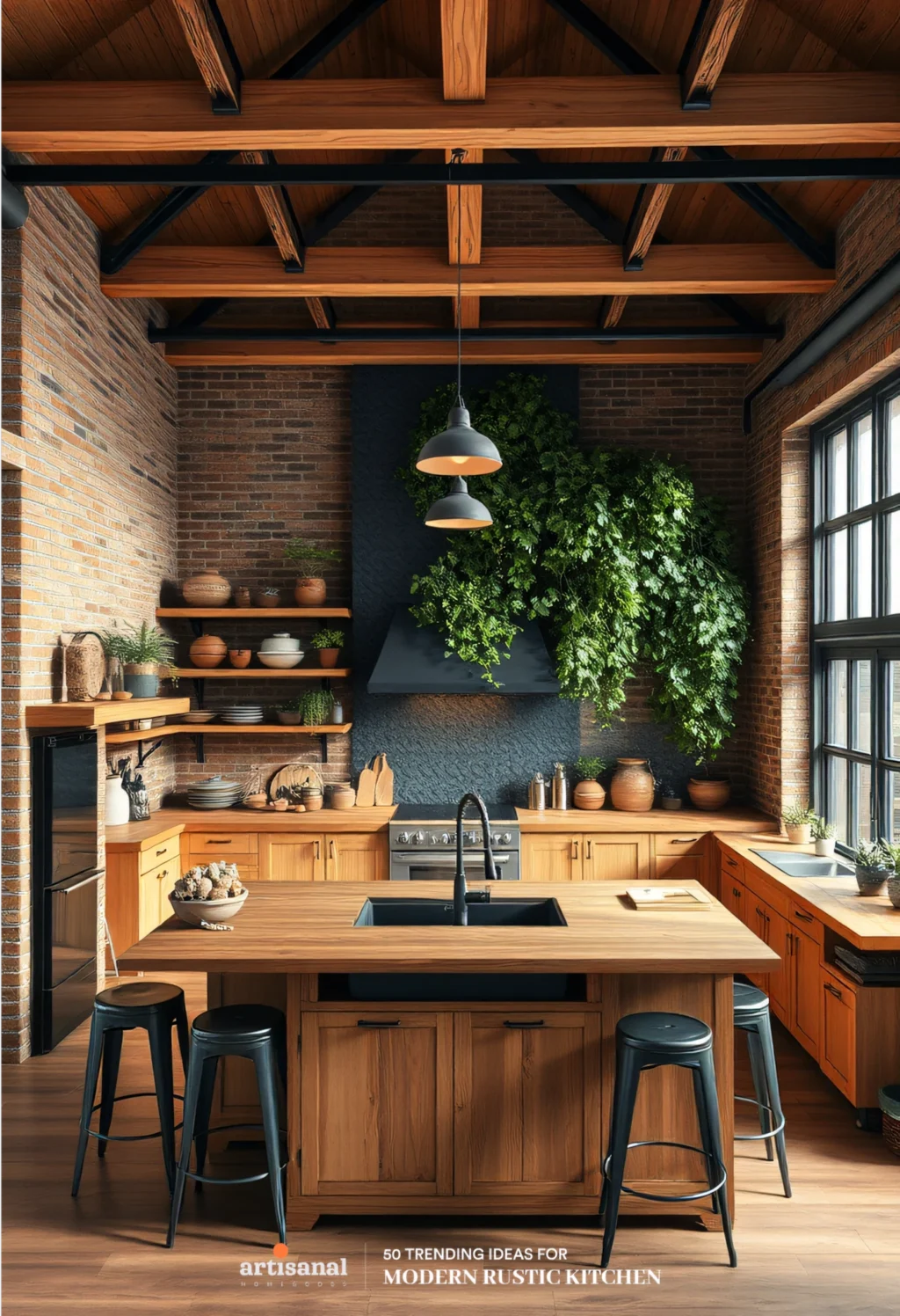50 Modern Rustic Kitchen Ideas Trending in 2025