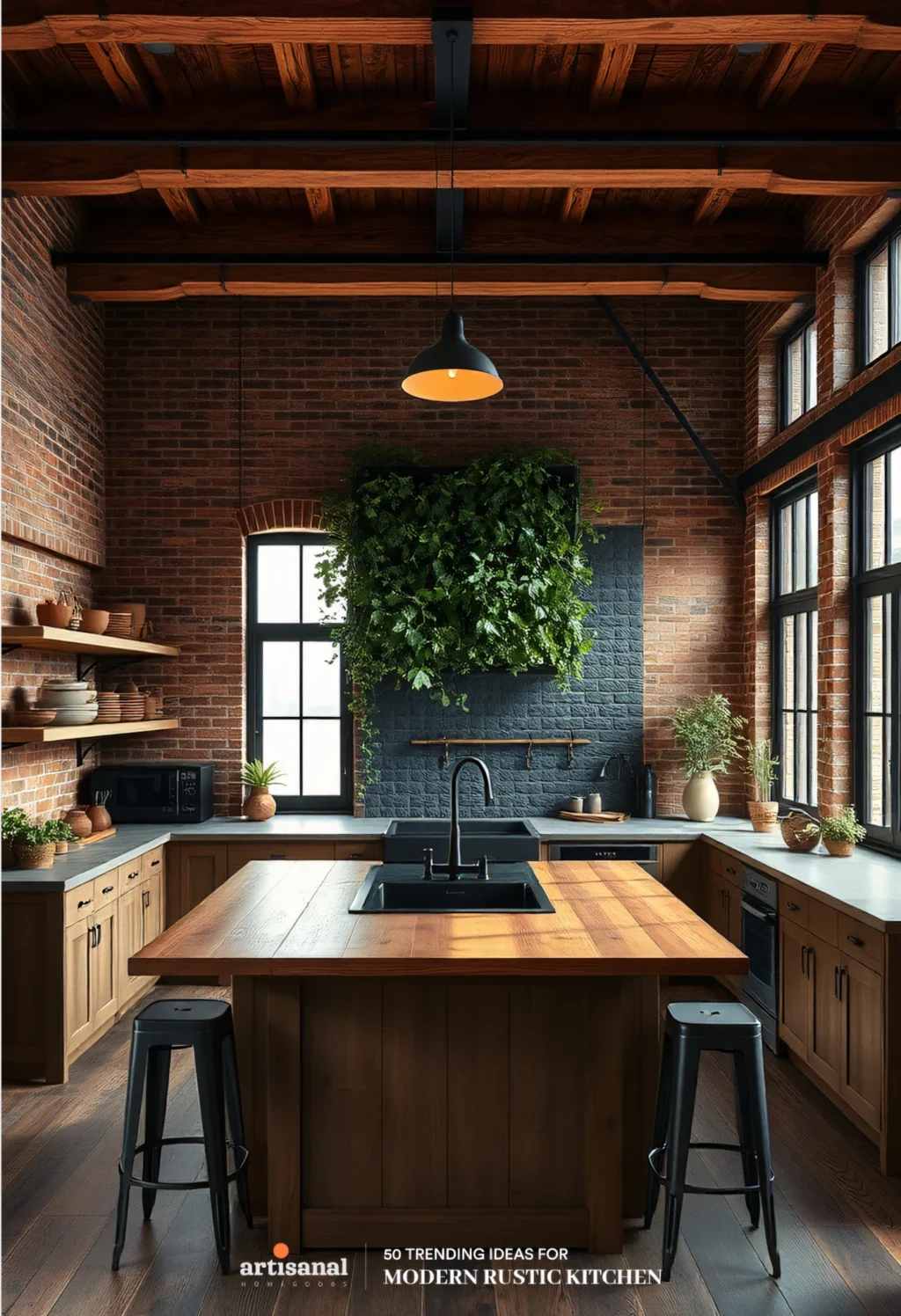 50 Modern Rustic Kitchen Ideas Trending in 2025