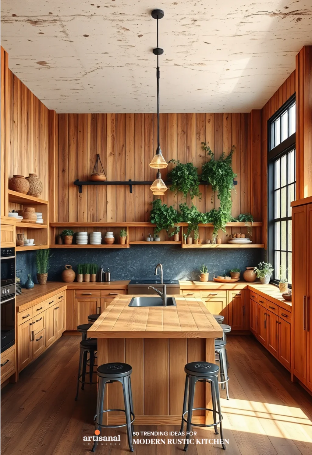 50 Modern Rustic Kitchen Ideas Trending in 2025