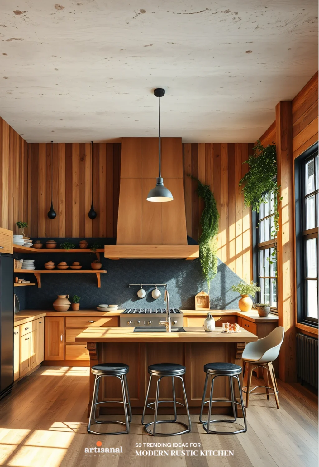 50 Modern Rustic Kitchen Ideas Trending in 2025