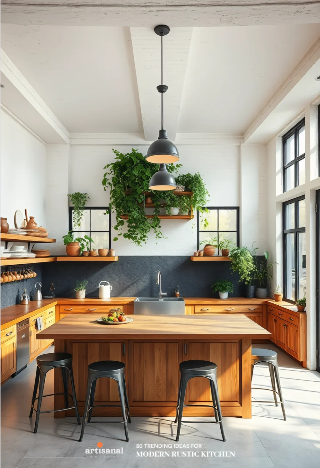 50 Modern Rustic Kitchen Ideas Trending in 2025