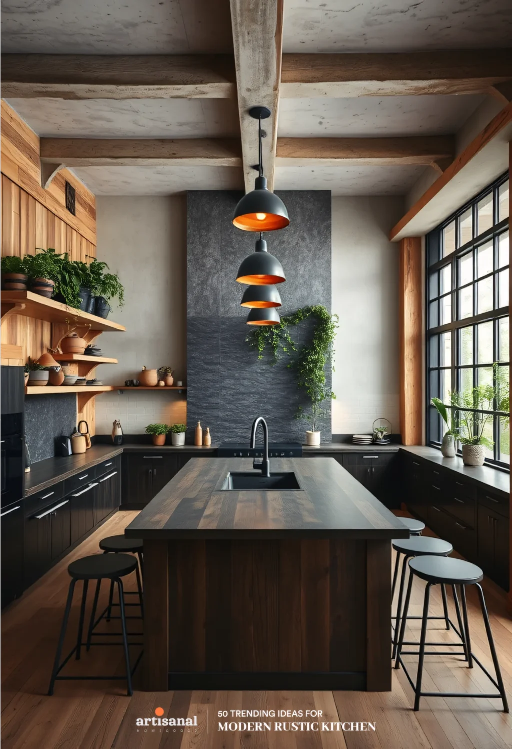 50 Modern Rustic Kitchen Ideas Trending in 2025