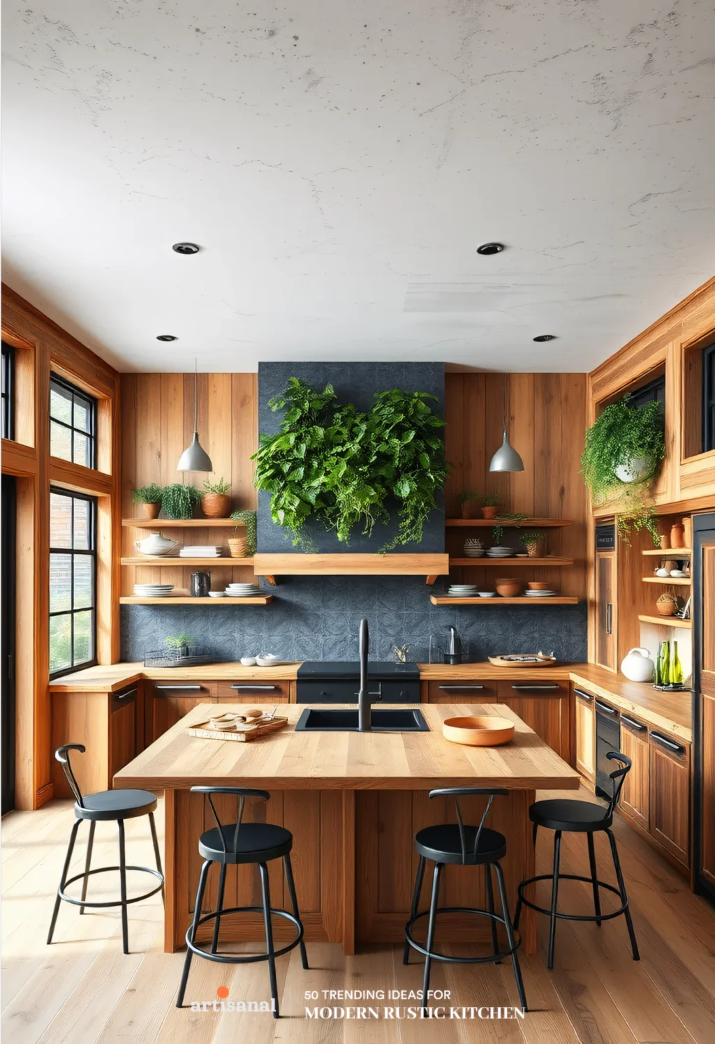 50 Modern Rustic Kitchen Ideas Trending in 2025