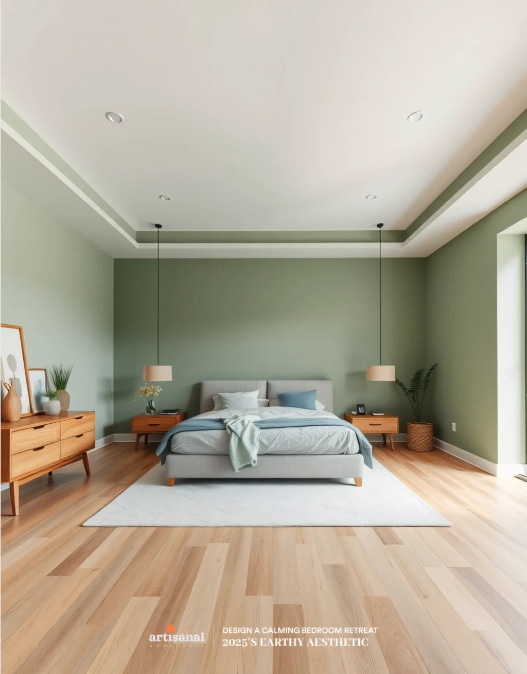 2025’s Earthy Aesthetic: How to Design a Calming Bedroom Retreat