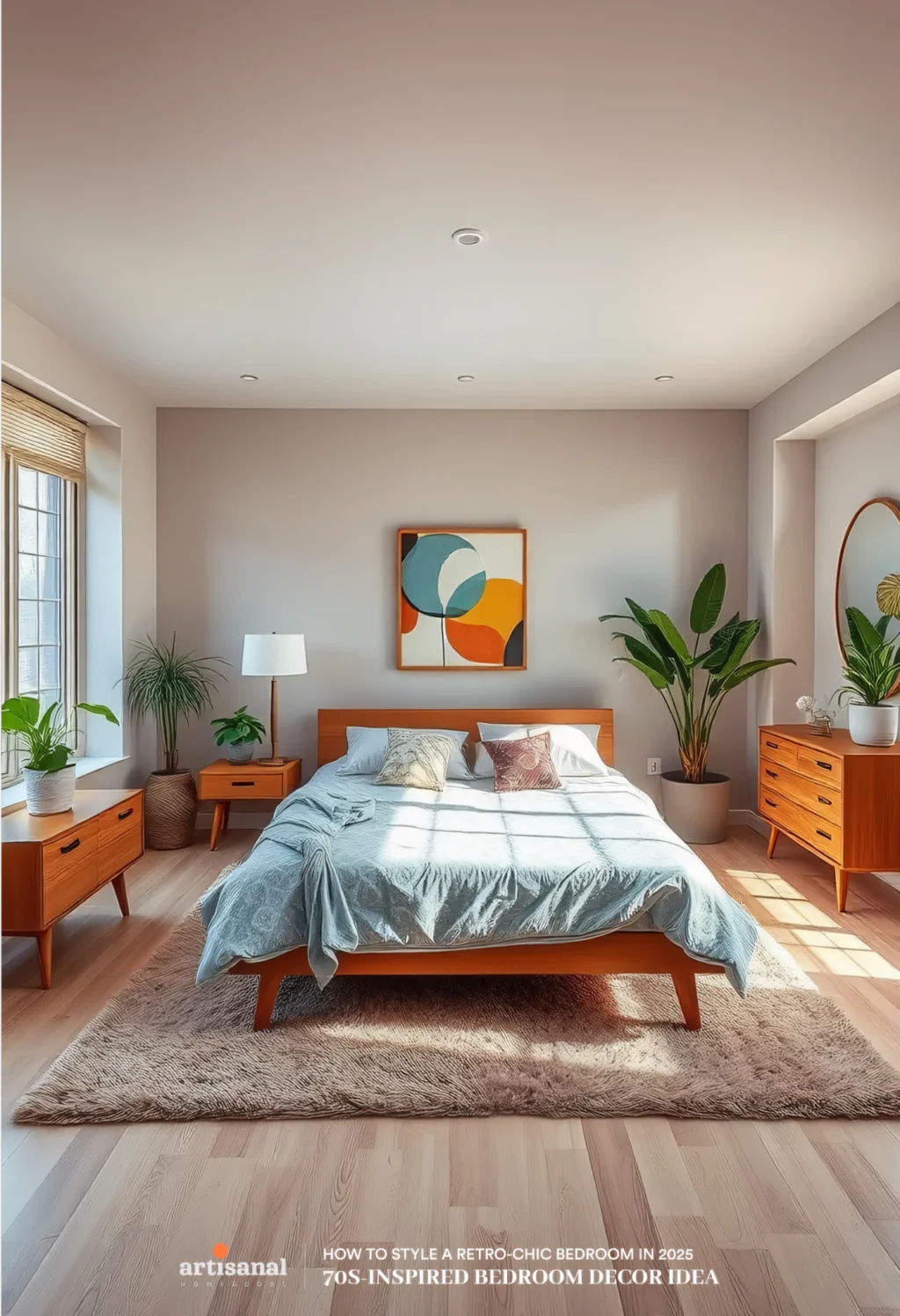 70s-Inspired Retro Bedroom Decor Ideas in 2025