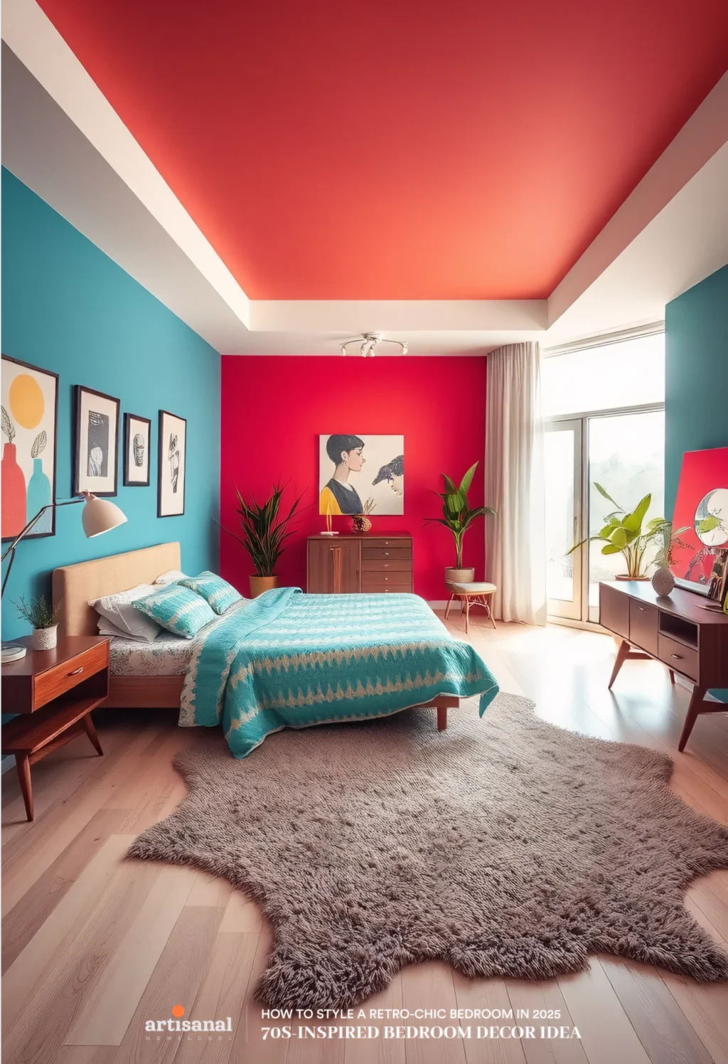 70s-Inspired Retro Bedroom Decor Ideas in 2025