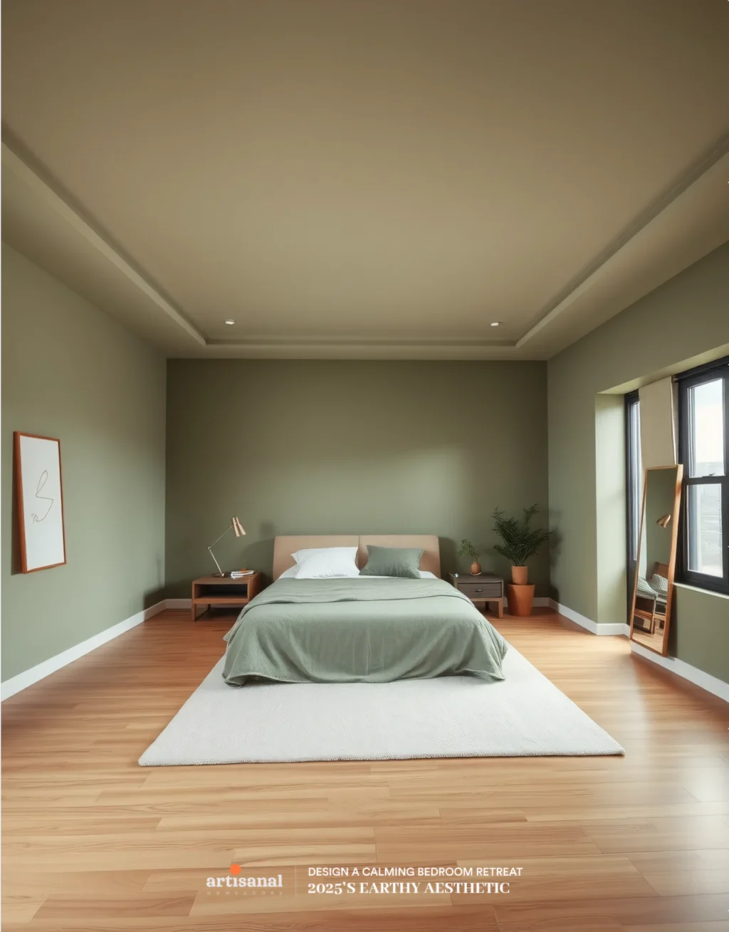 2025’s Earthy Aesthetic: How to Design a Calming Bedroom Retreat