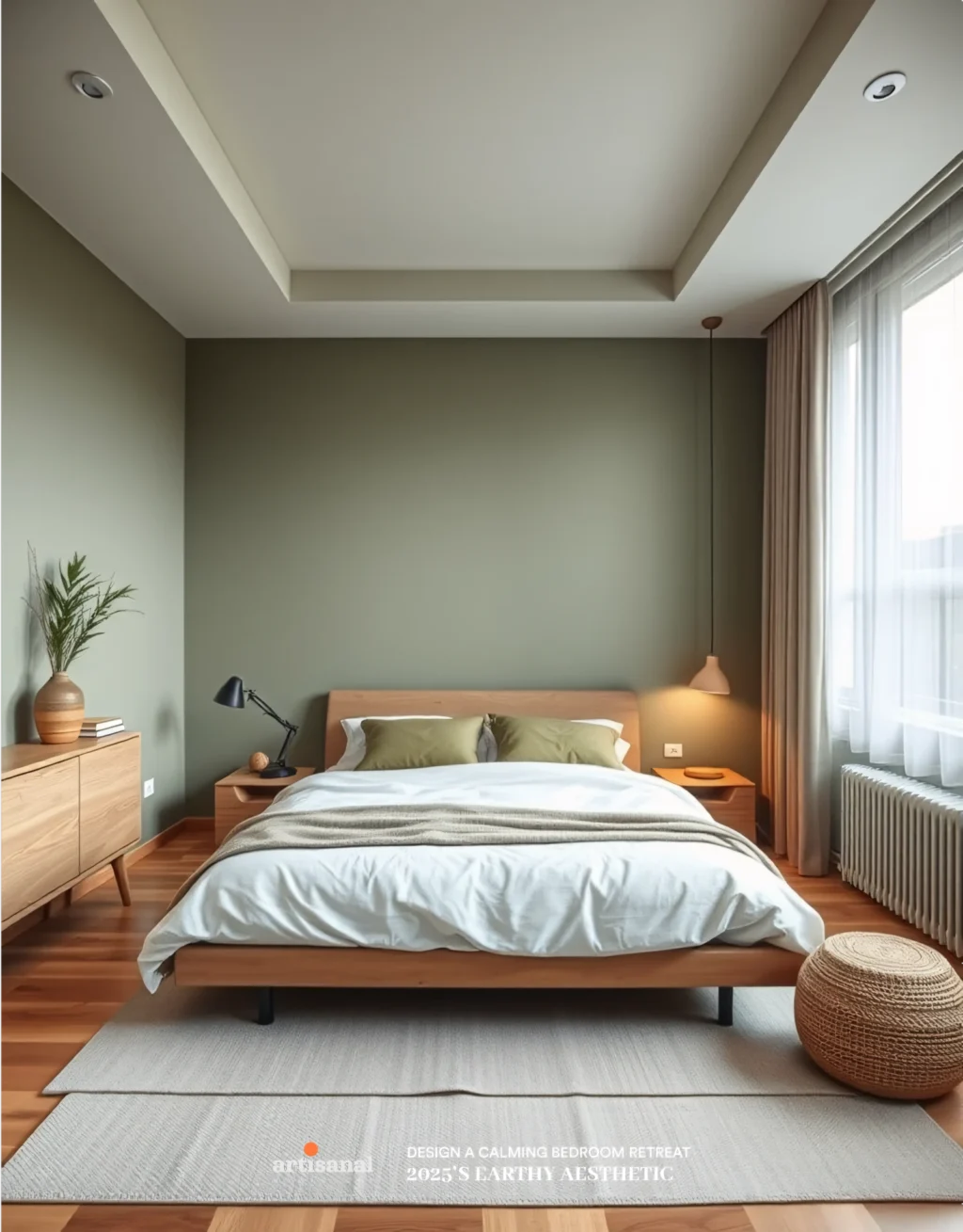 2025’s Earthy Aesthetic: How to Design a Calming Bedroom Retreat