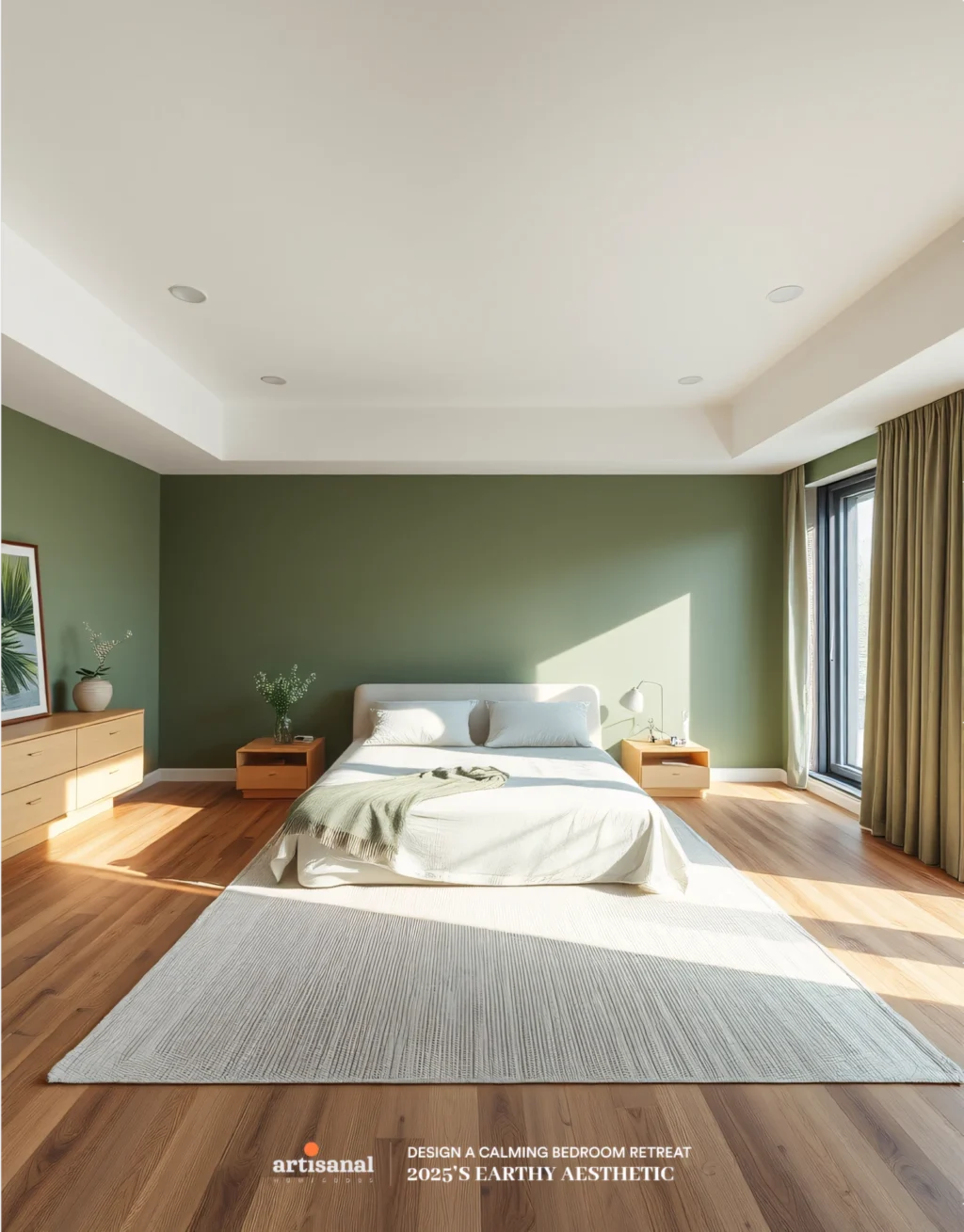 2025’s Earthy Aesthetic: How to Design a Calming Bedroom Retreat