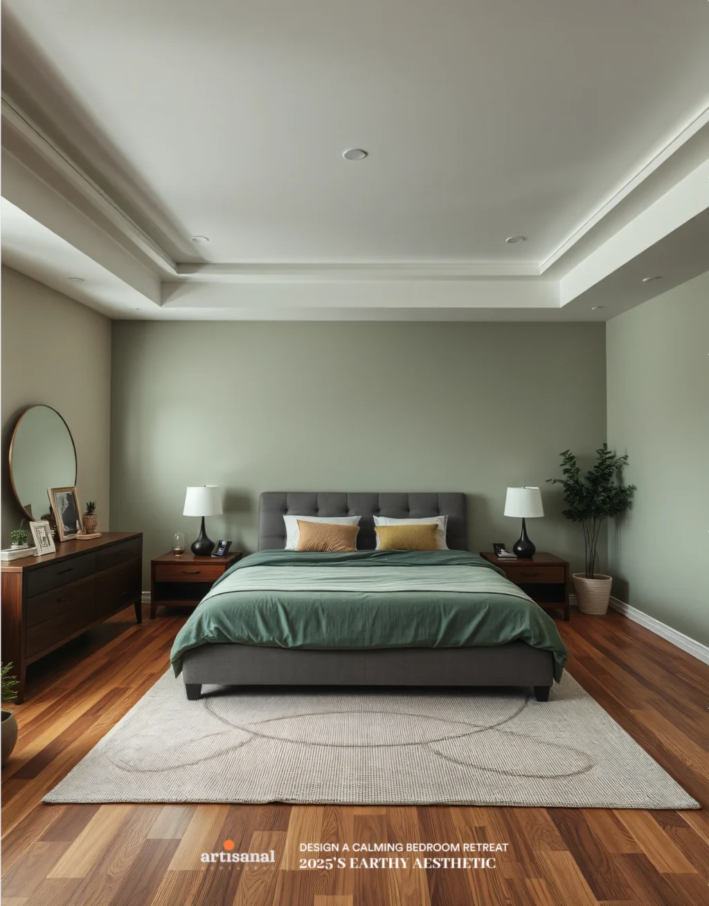 2025’s Earthy Aesthetic: How to Design a Calming Bedroom Retreat