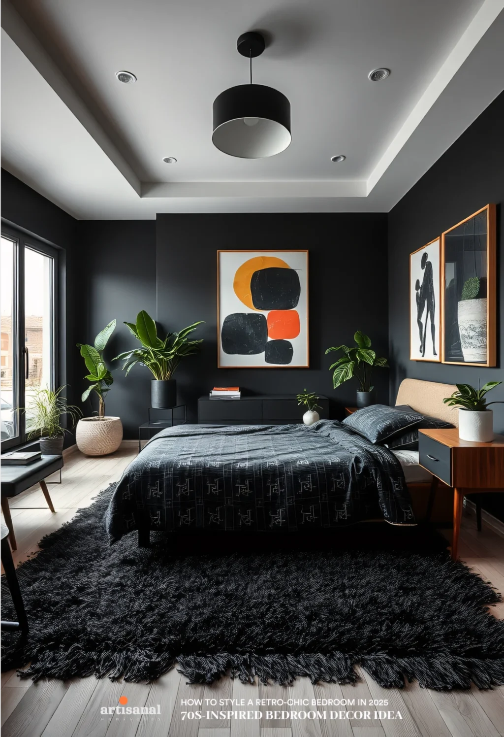 70s-Inspired Retro Bedroom Decor Ideas in 2025