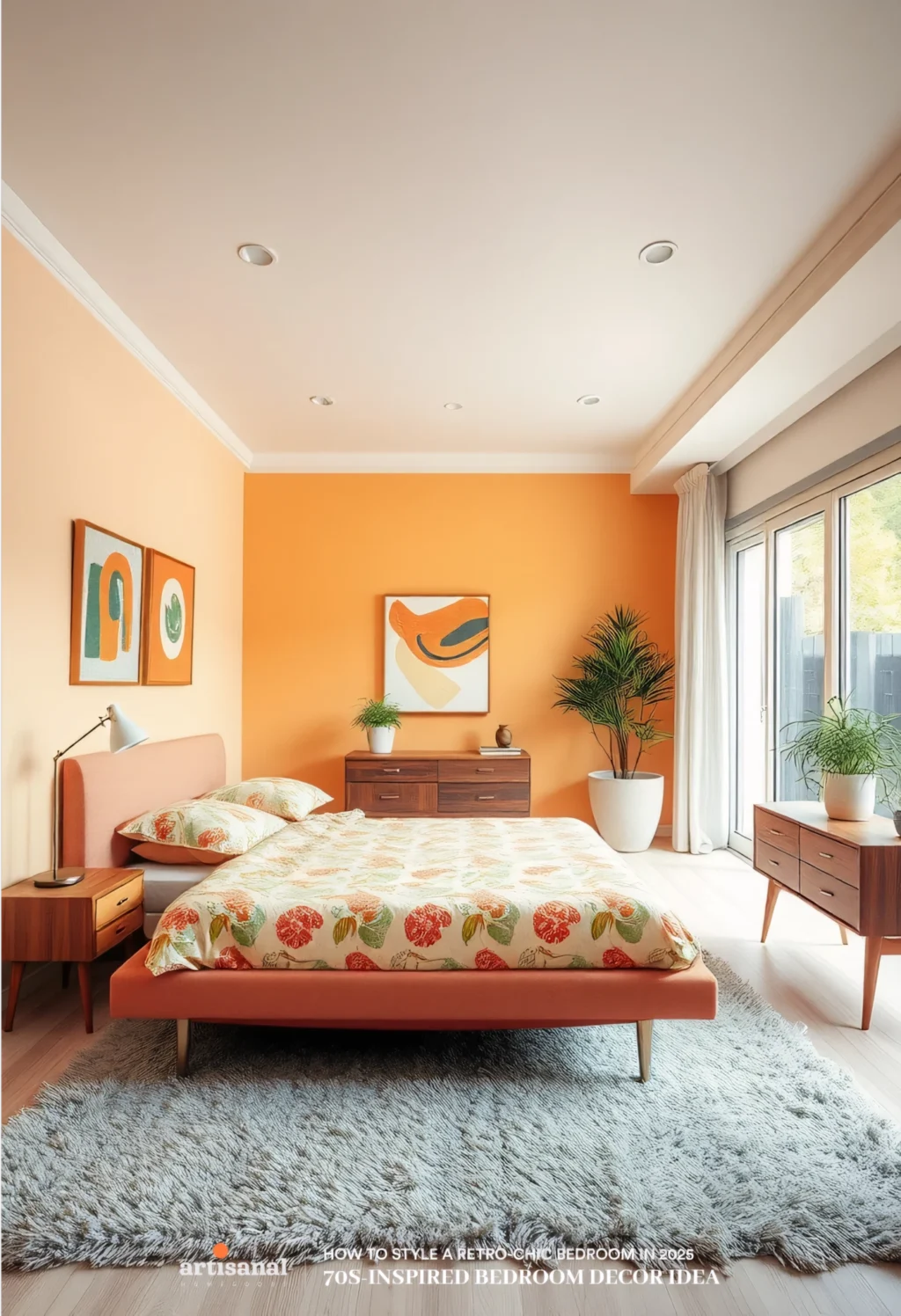 70s-Inspired Retro Bedroom Decor Ideas in 2025
