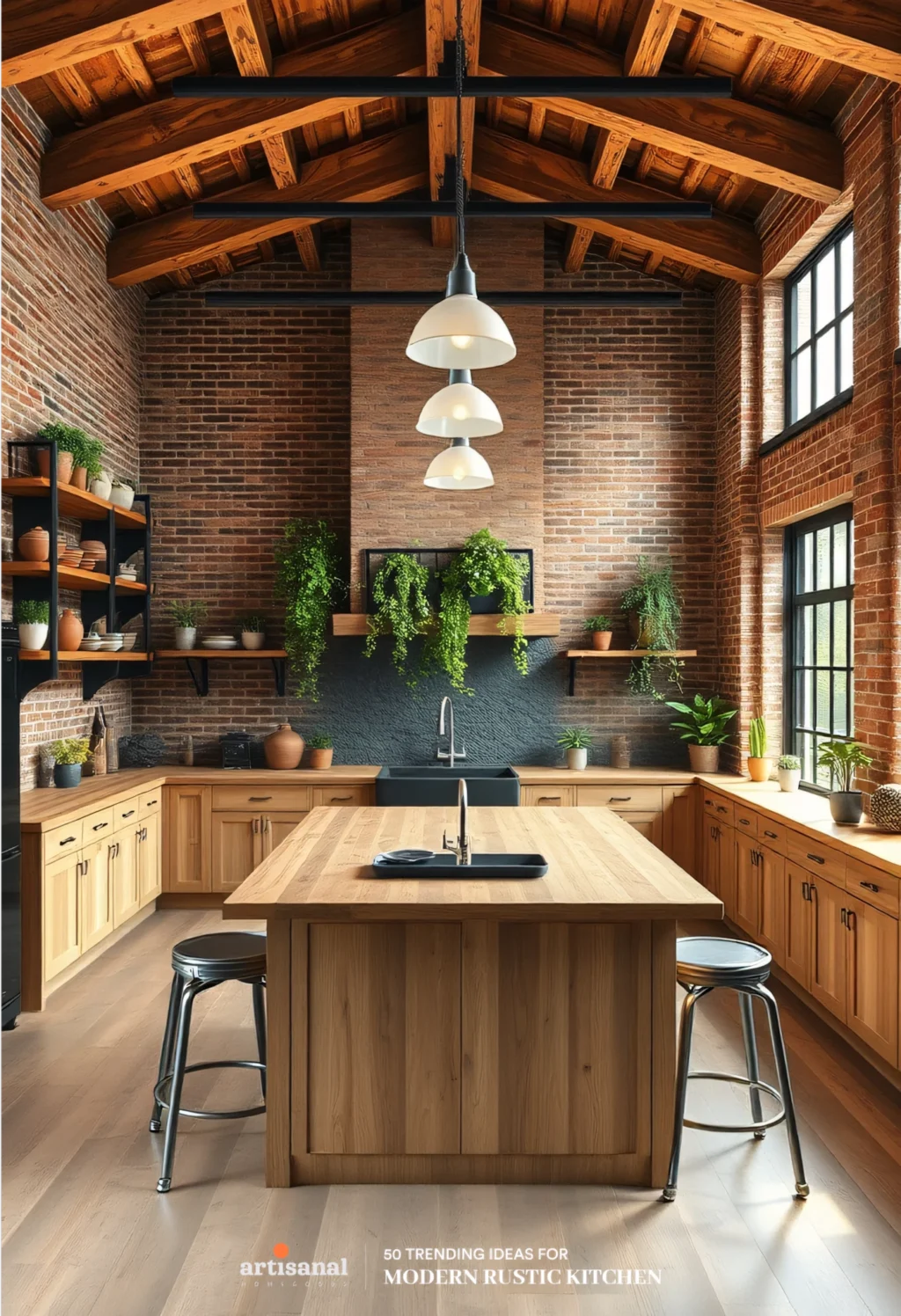 50 Modern Rustic Kitchen Ideas Trending in 2025