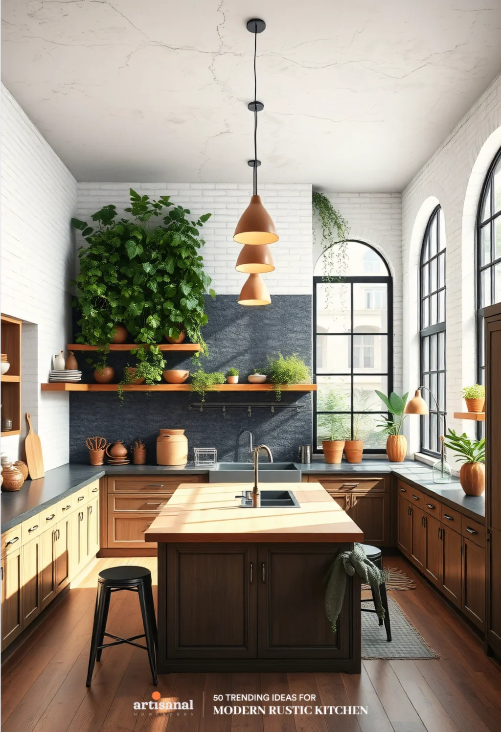 50 Modern Rustic Kitchen Ideas Trending in 2025