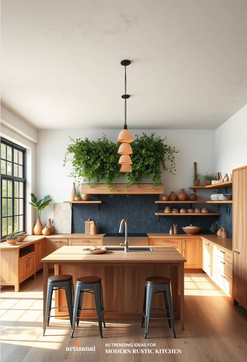 50 Modern Rustic Kitchen Ideas Trending in 2025