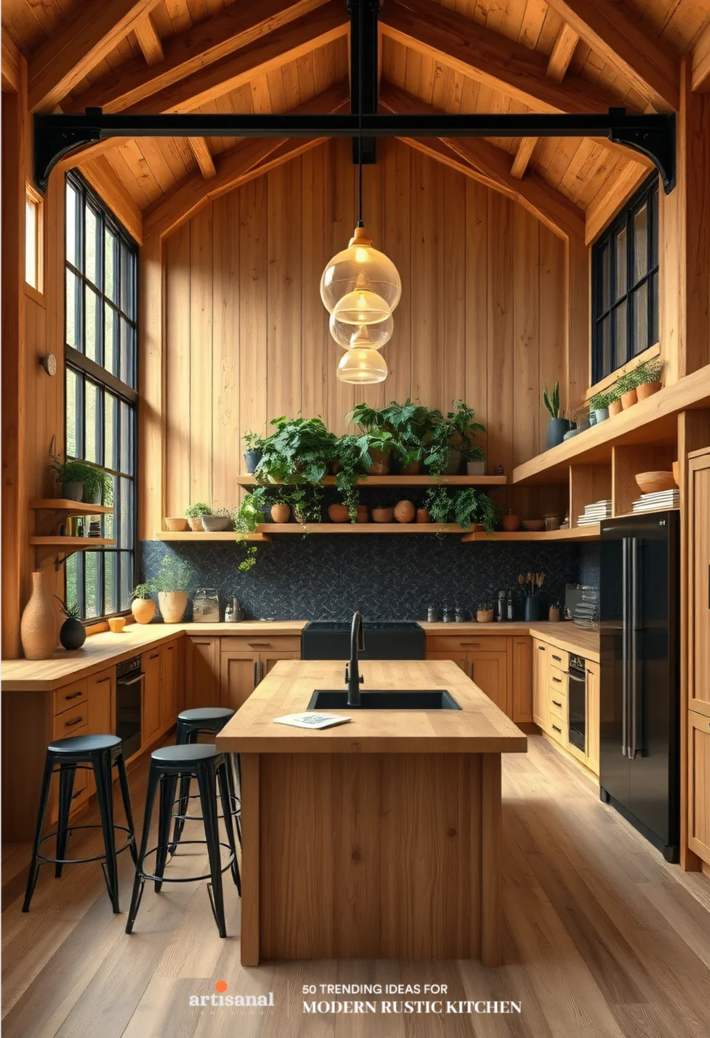 50 Modern Rustic Kitchen Ideas Trending in 2025