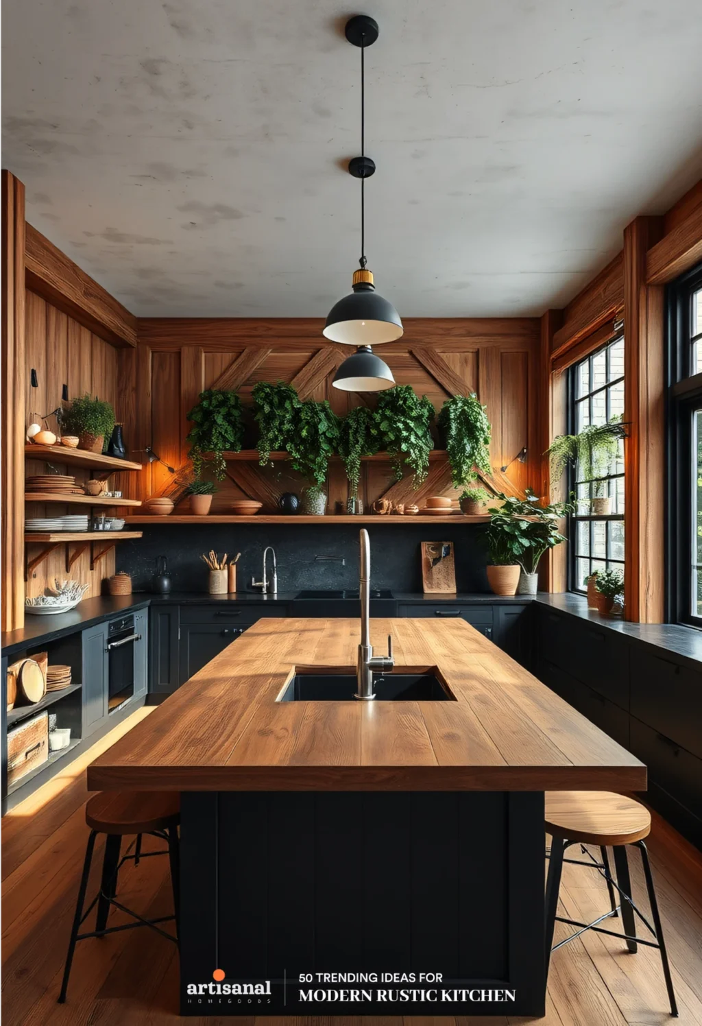 50 Modern Rustic Kitchen Ideas Trending in 2025