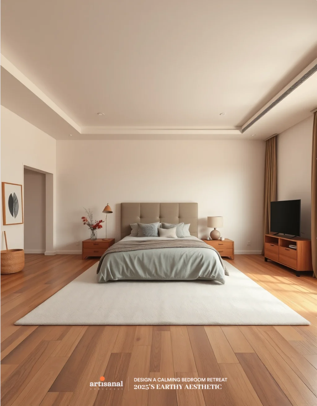 2025’s Earthy Aesthetic: How to Design a Calming Bedroom Retreat