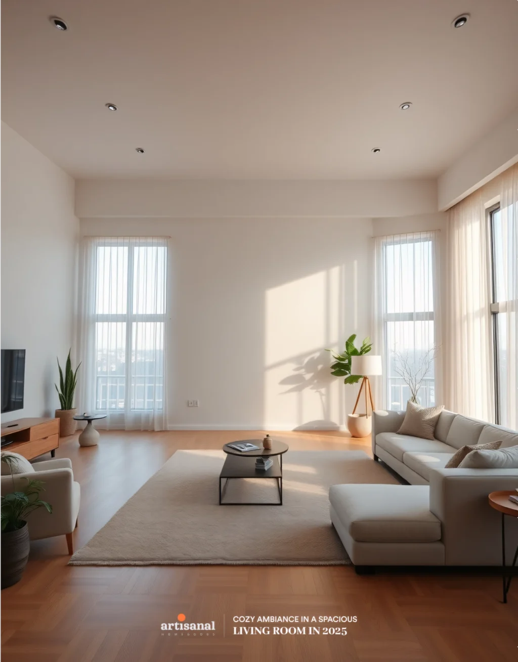 How to Create Cozy Ambiance in a Spacious Living Room 2025
