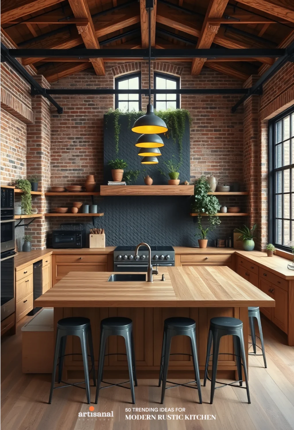 50 Modern Rustic Kitchen Ideas Trending in 2025