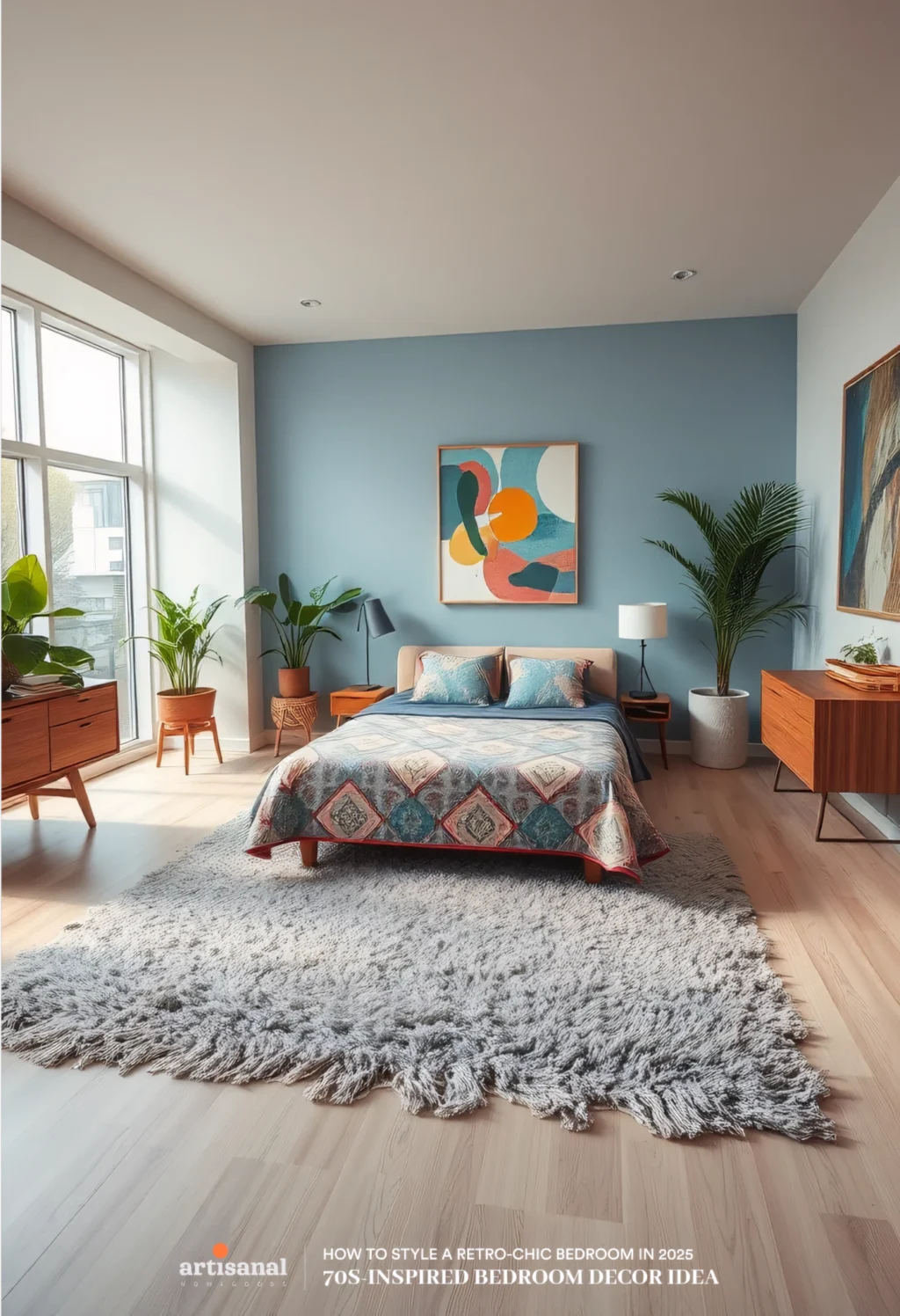 70s-Inspired Retro Bedroom Decor Ideas in 2025