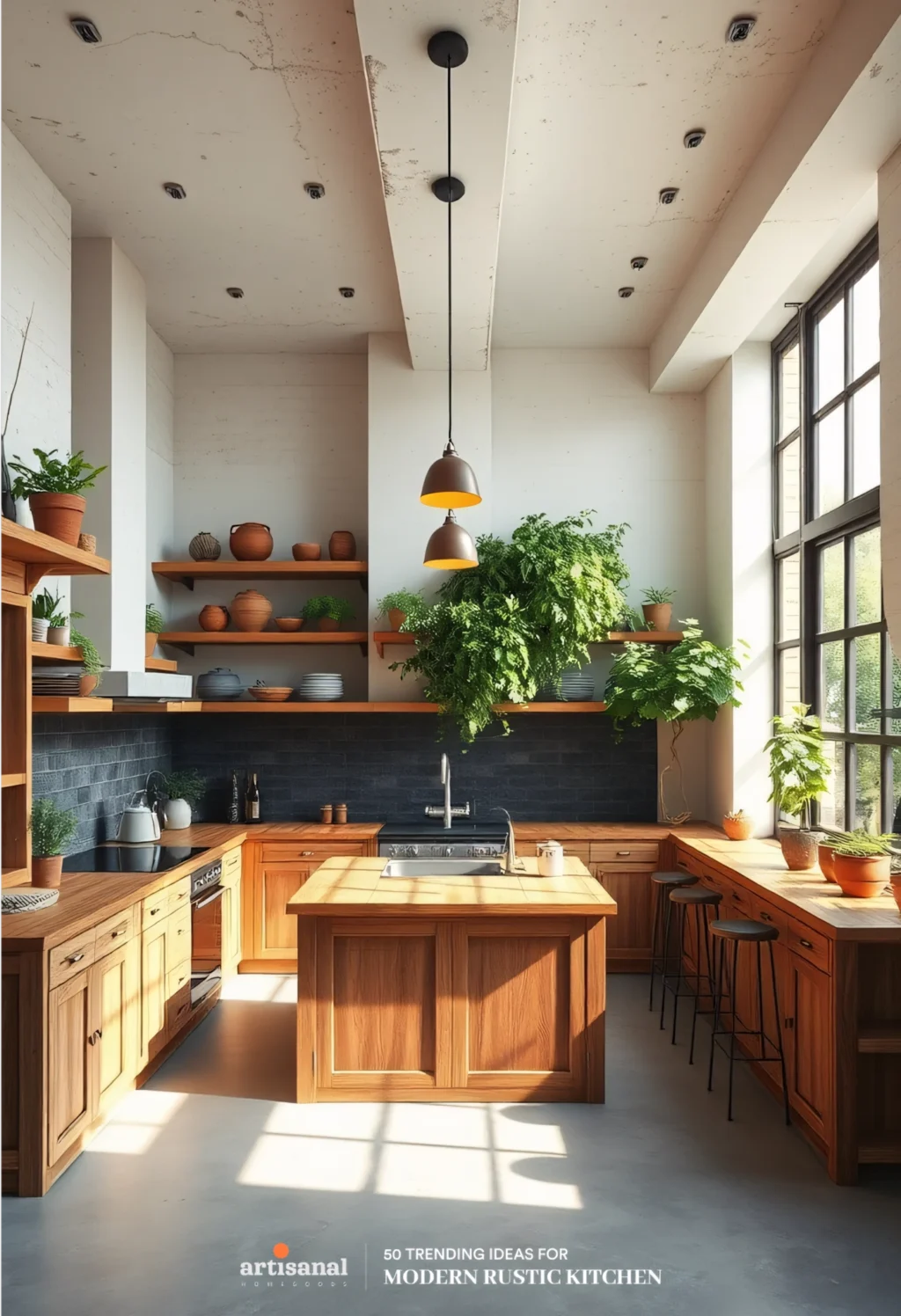 50 Modern Rustic Kitchen Ideas Trending in 2025
