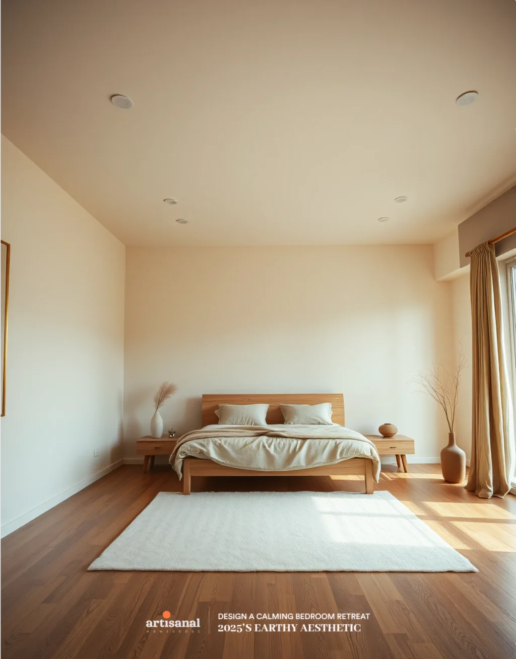 2025’s Earthy Aesthetic: How to Design a Calming Bedroom Retreat