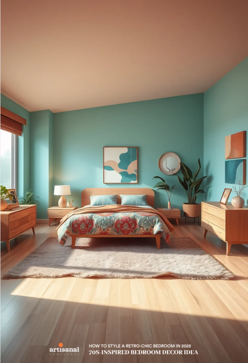 70s-Inspired Retro Bedroom Decor Ideas in 2025