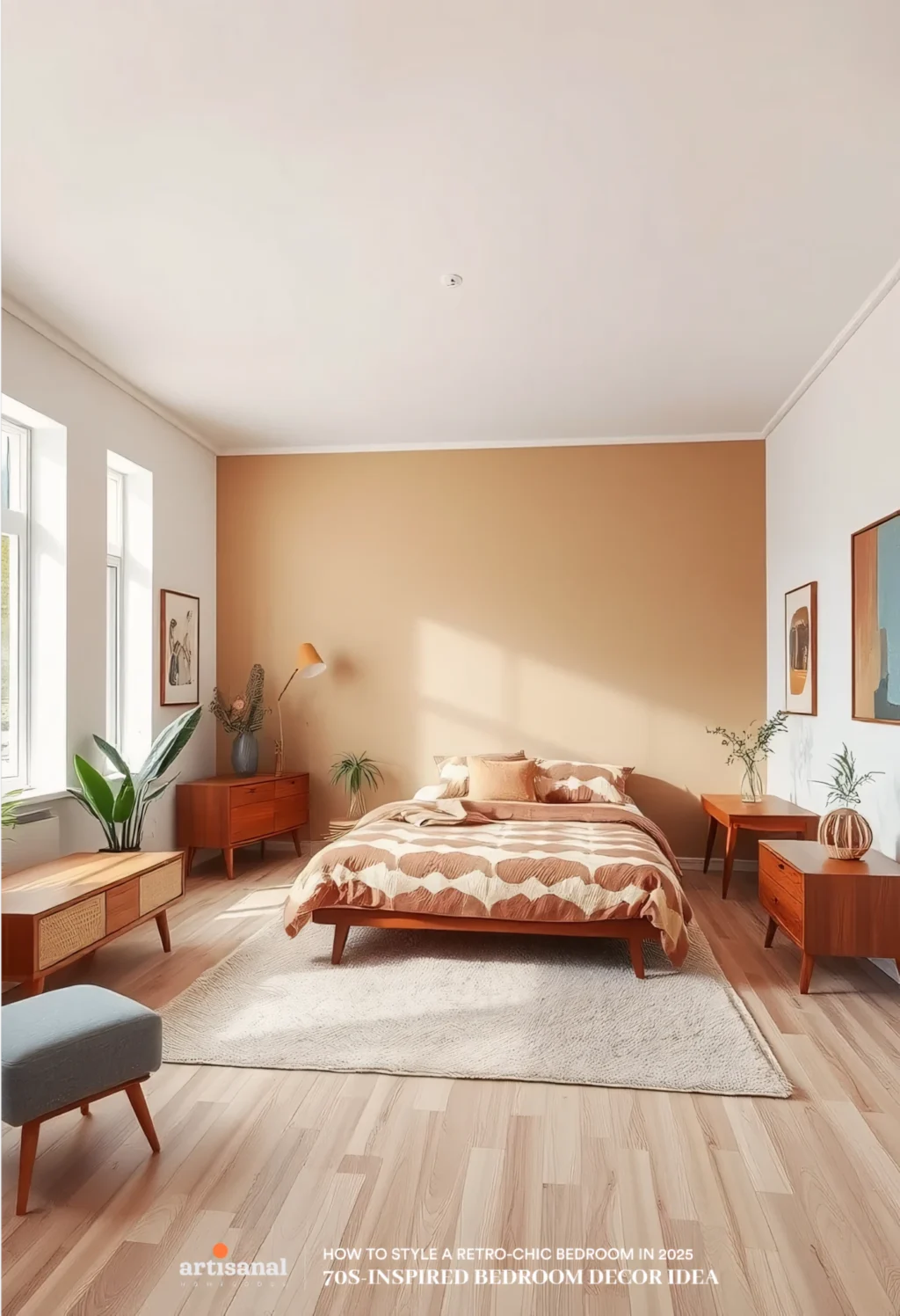 70s-Inspired Retro Bedroom Decor Ideas in 2025