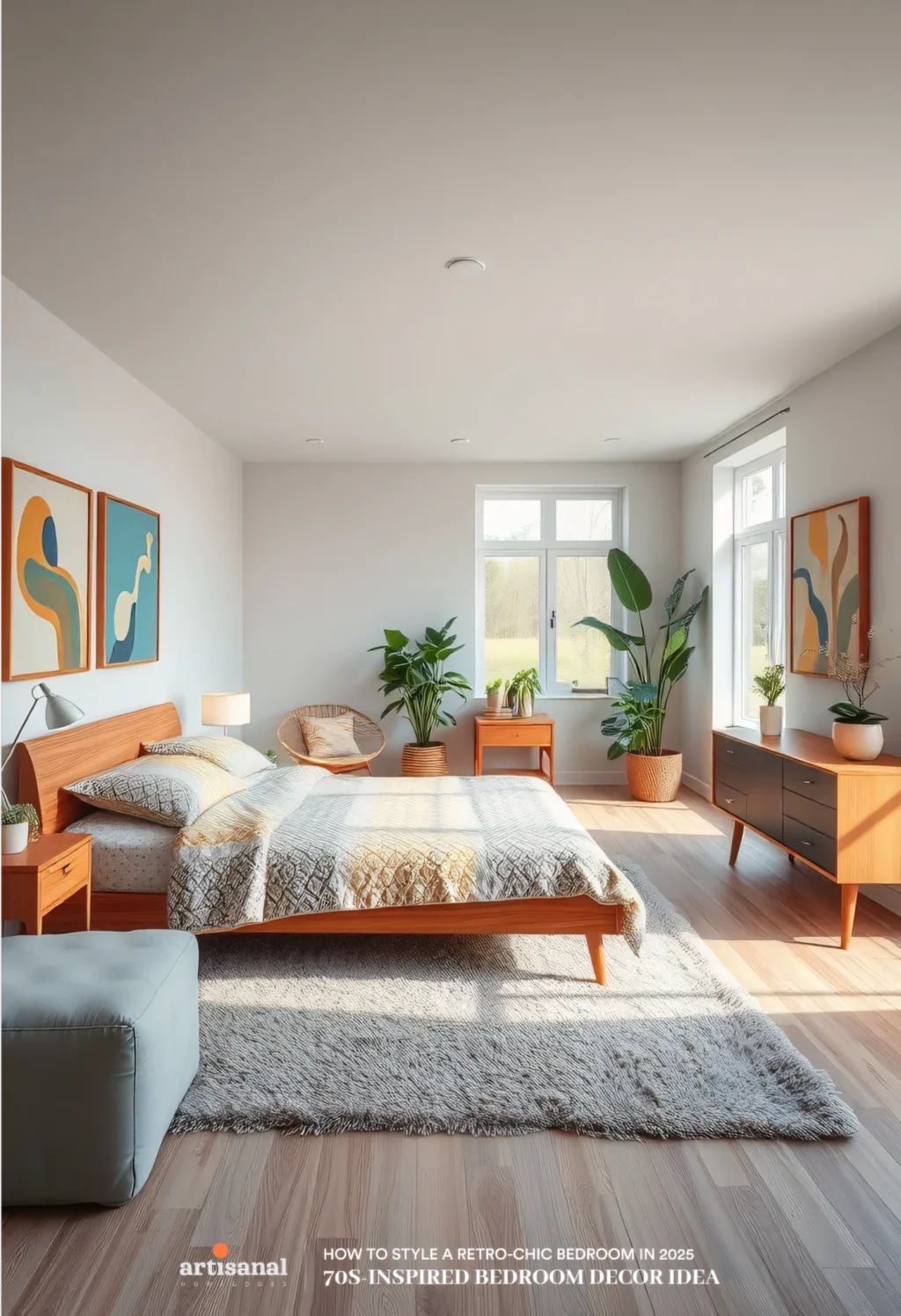70s-Inspired Retro Bedroom Decor Ideas in 2025