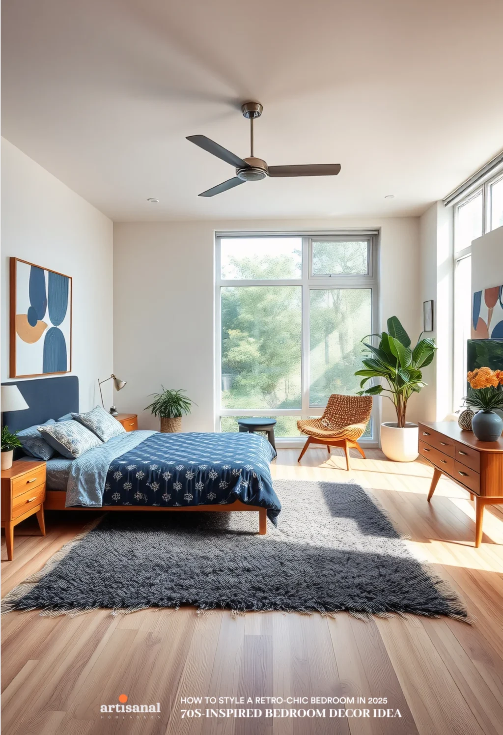 70s-Inspired Retro Bedroom Decor Ideas in 2025