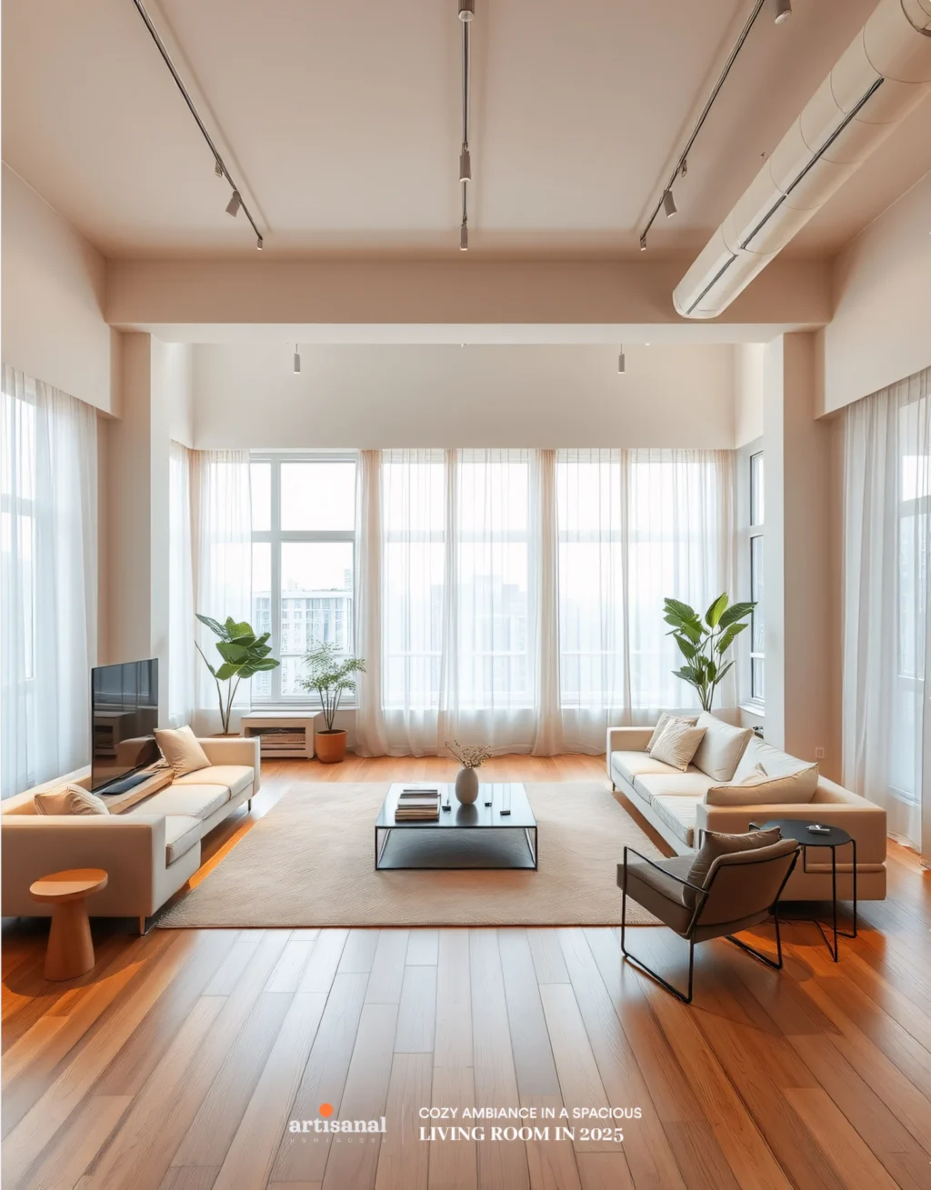 How to Create Cozy Ambiance in a Spacious Living Room 2025