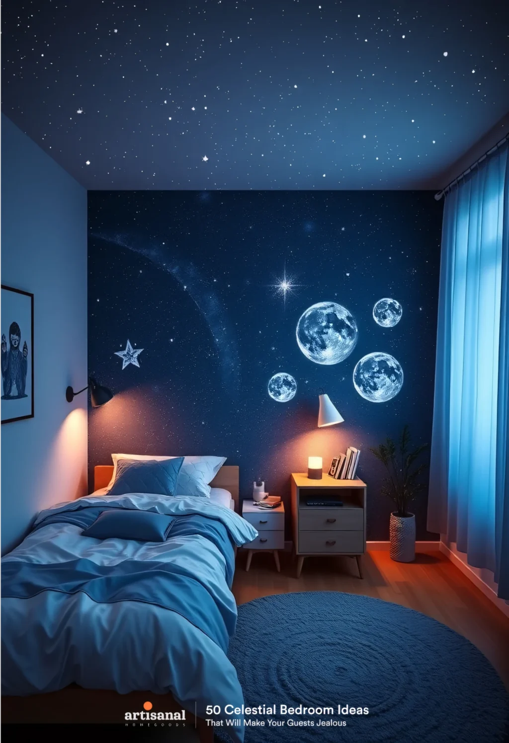 50 Celestial Bedroom Ideas That Will Make Your Guests Jealous