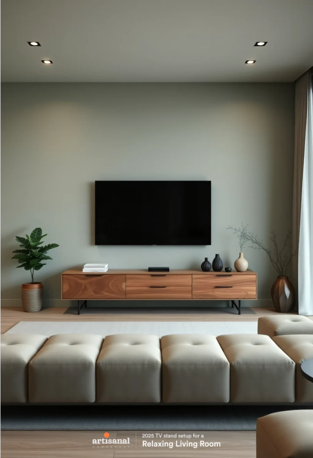 The Ultimate TV Stand Setup for a Relaxing Living Room