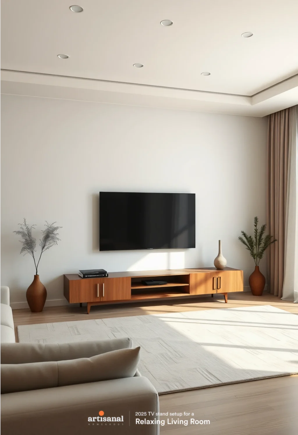 The Ultimate TV Stand Setup for a Relaxing Living Room