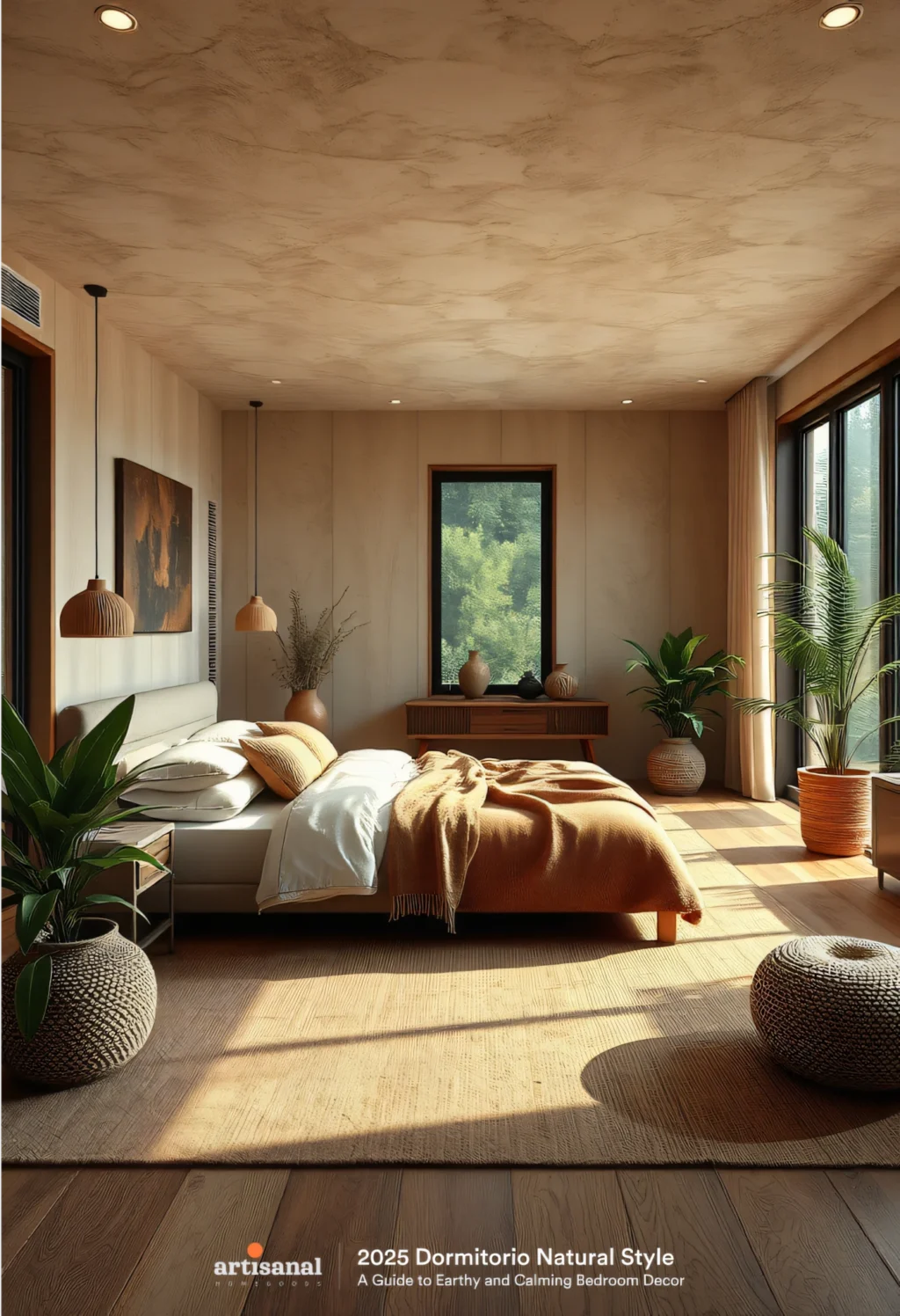 2025 Dormitorio Natural Style – A Guide to Earthy and Calming Bedroom Decor