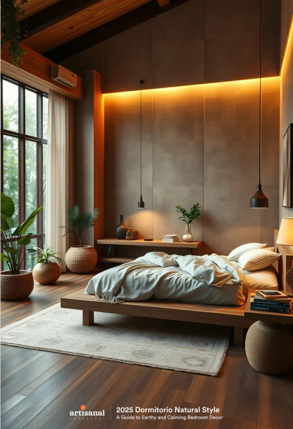2025 Dormitorio Natural Style – A Guide to Earthy and Calming Bedroom Decor