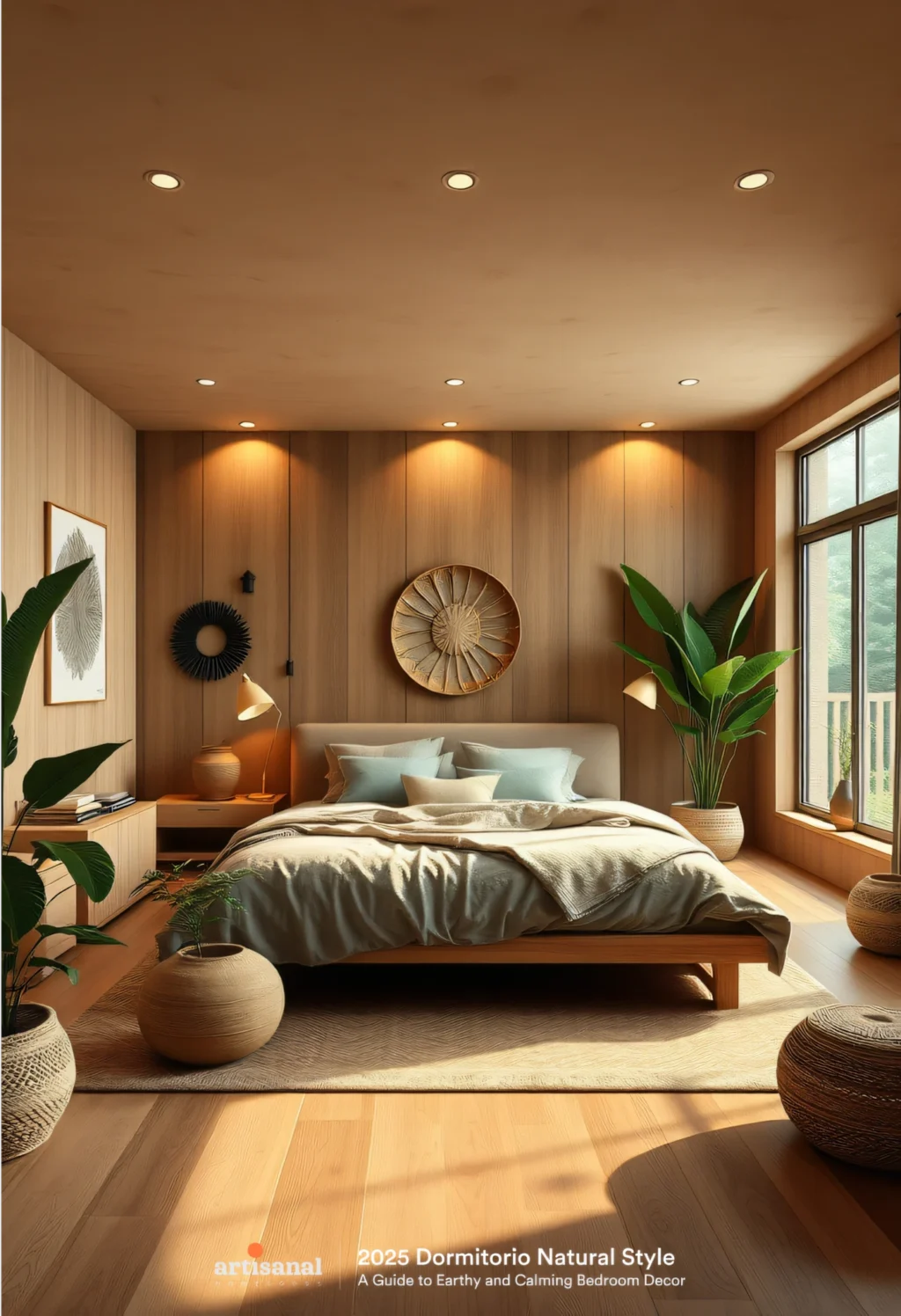 2025 Dormitorio Natural Style – A Guide to Earthy and Calming Bedroom Decor