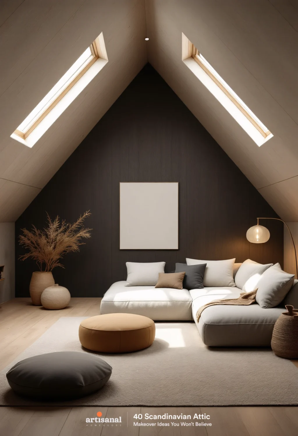 How I Transformed My Attic into a Cozy Scandinavian Living Space (And You Can Too! 🌿✨)