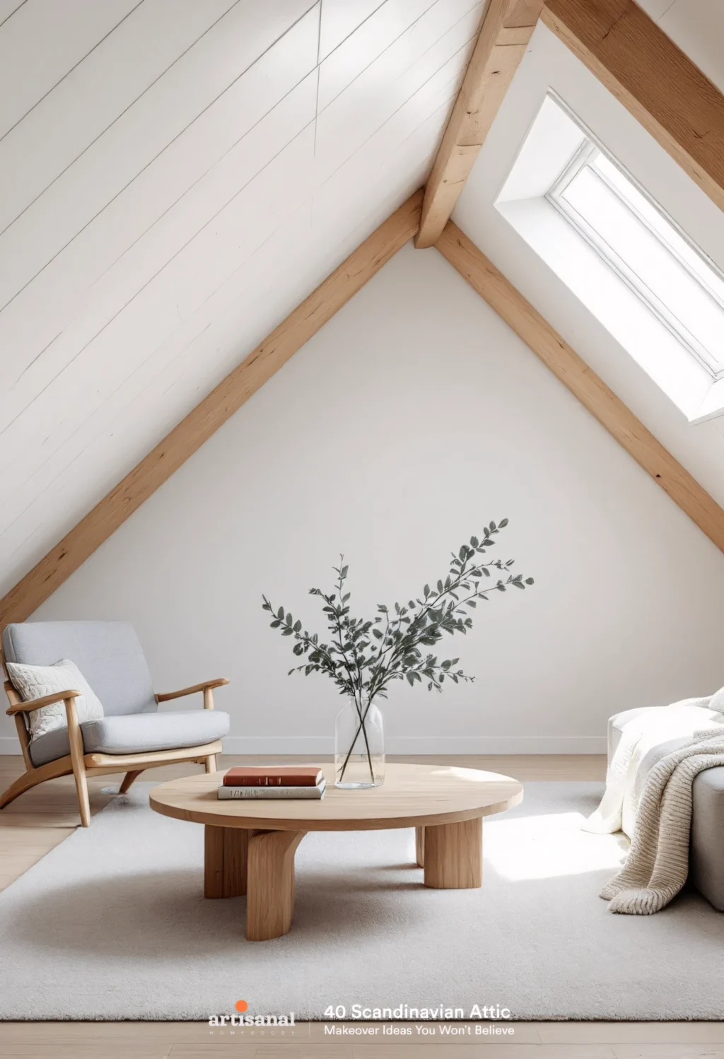 How I Transformed My Attic into a Cozy Scandinavian Living Space (And You Can Too! 🌿✨)