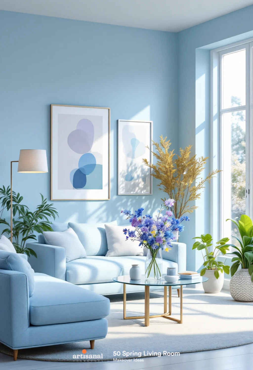 Budget-Friendly Spring Living Room Decor: 50 Ideas