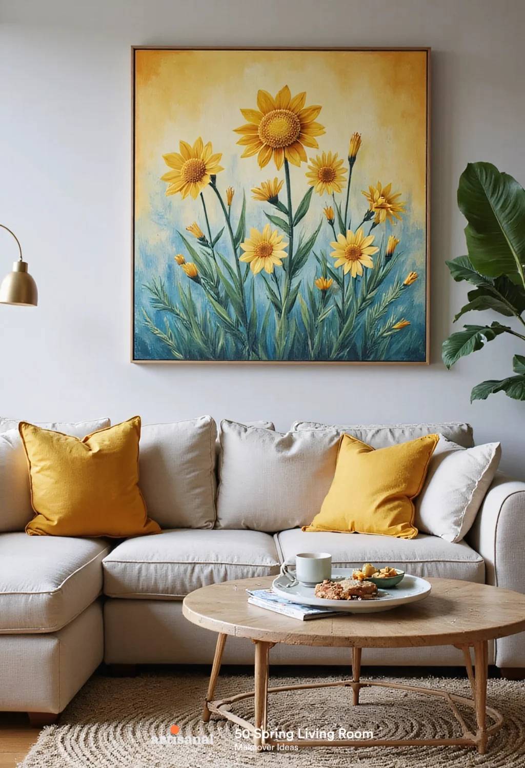 Budget-Friendly Spring Living Room Decor: 50 Ideas