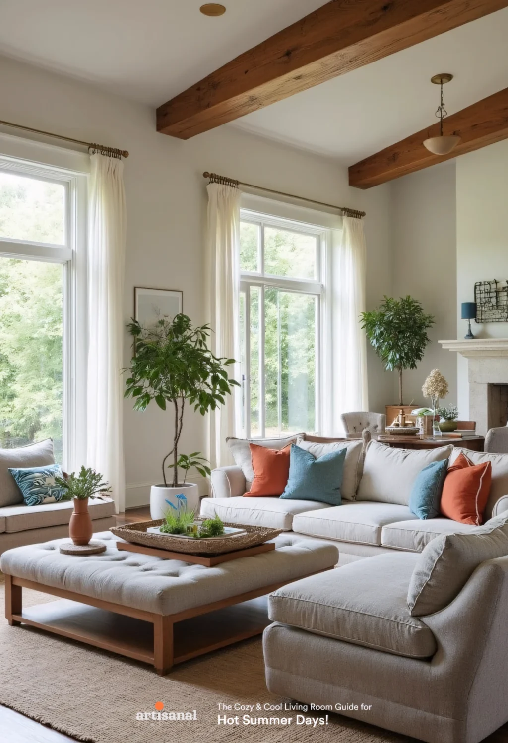 Summer Living Room Hacks: Keep Your Space Cool & Cozy in the Heat
