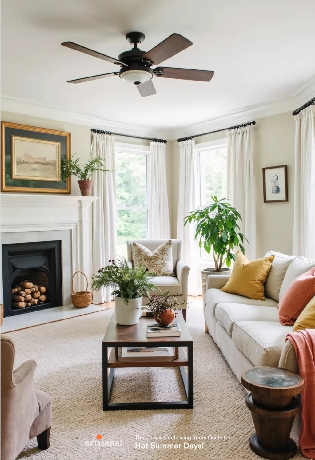 Summer Living Room Hacks: Keep Your Space Cool & Cozy in the Heat