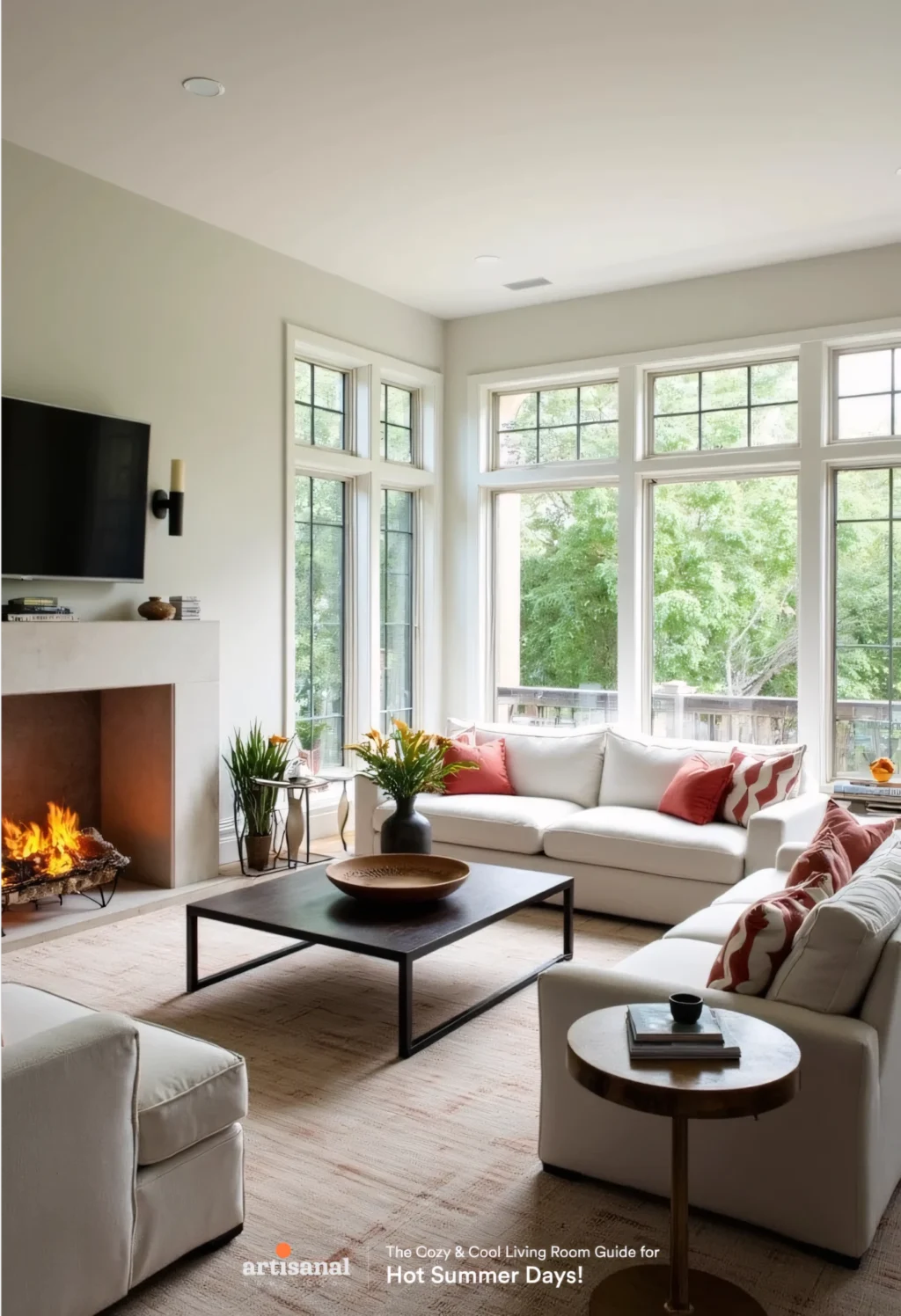 Summer Living Room Hacks: Keep Your Space Cool & Cozy in the Heat