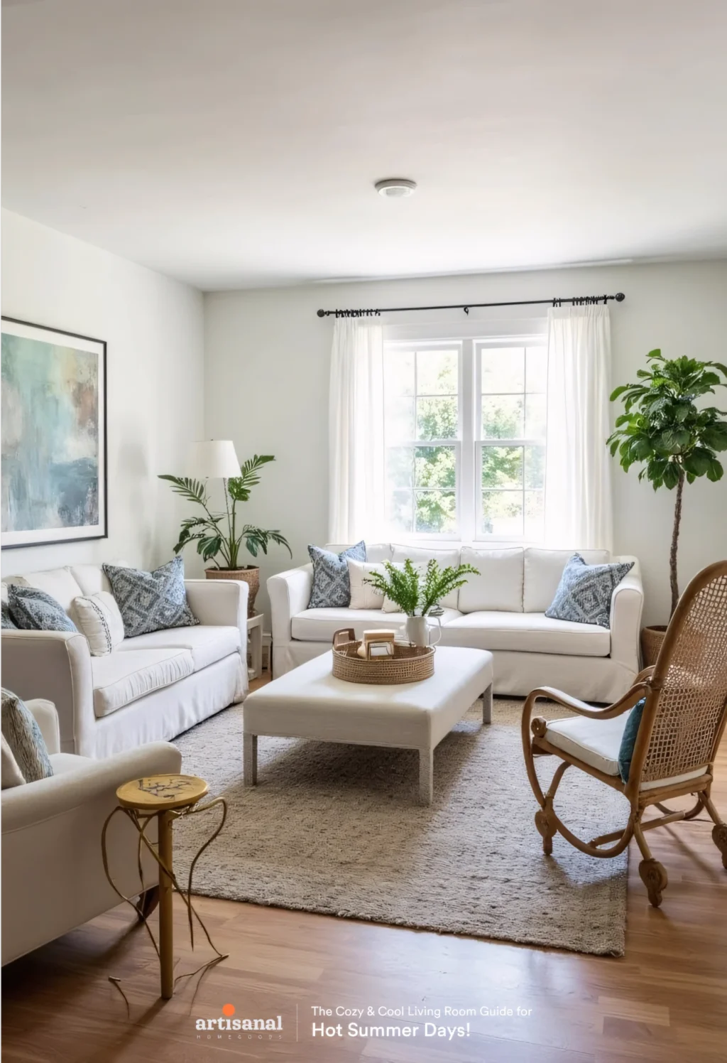 Summer Living Room Hacks: Keep Your Space Cool & Cozy in the Heat