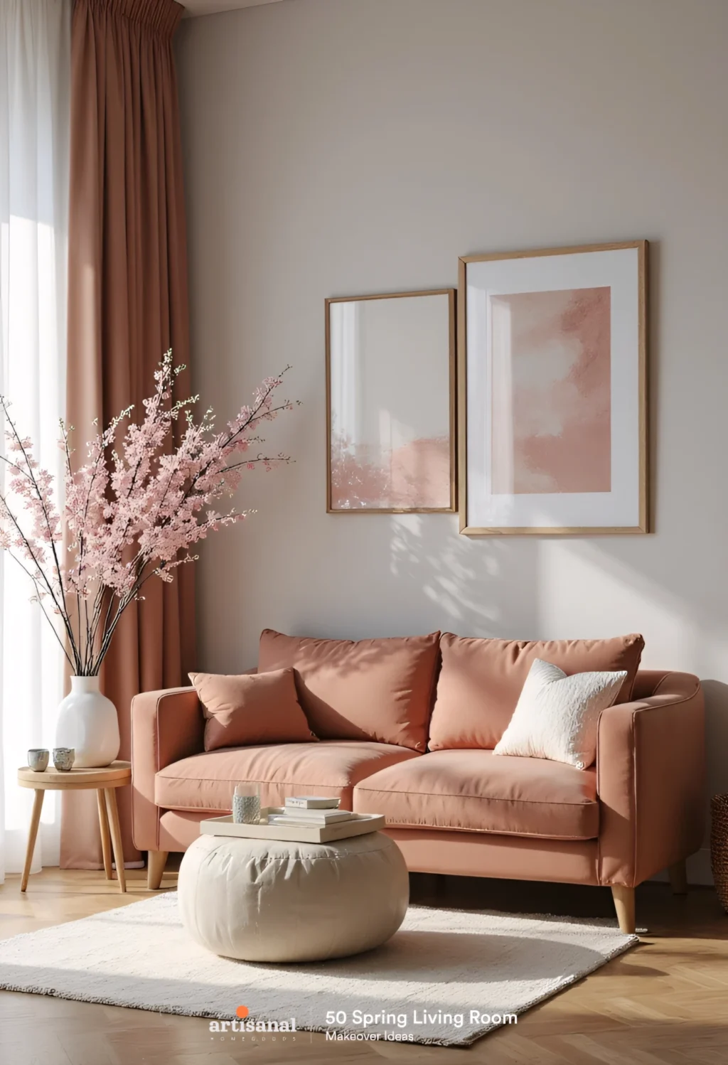 Budget-Friendly Spring Living Room Decor: 50 Ideas