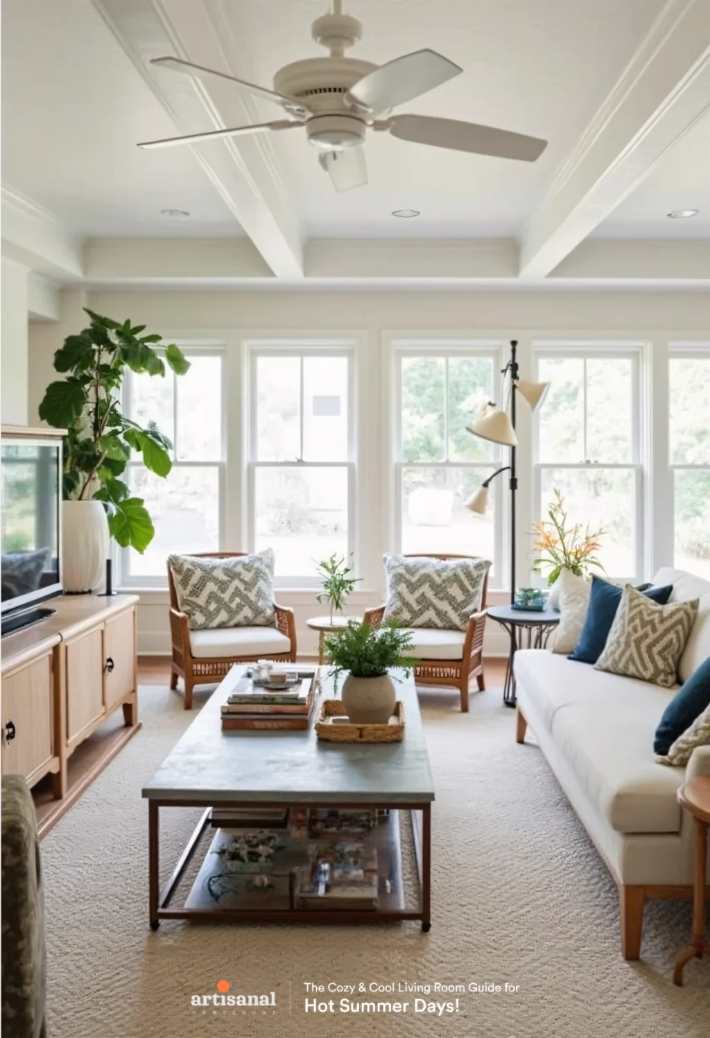Summer Living Room Hacks: Keep Your Space Cool & Cozy in the Heat