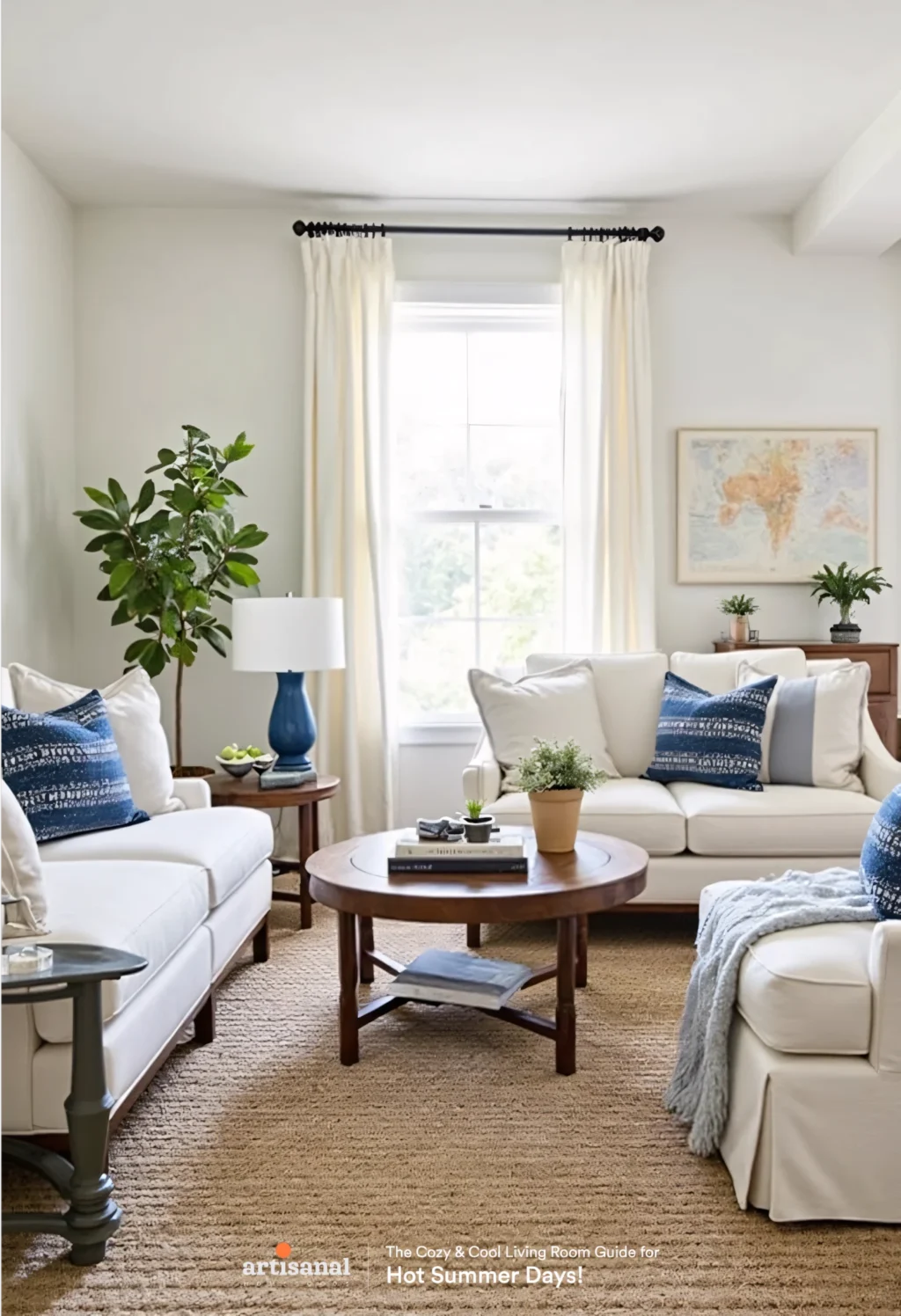 Summer Living Room Hacks: Keep Your Space Cool & Cozy in the Heat